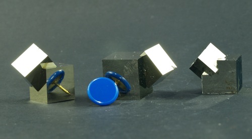 Lot of 3 pyrites twin