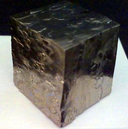 Pyrite cube