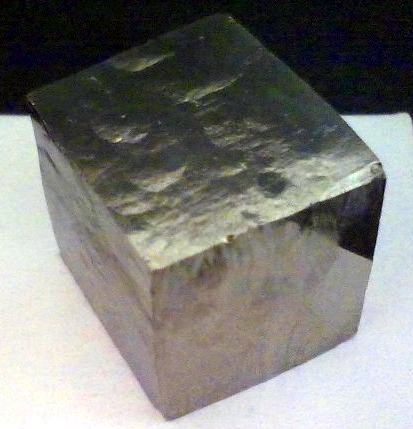 Pyrite cube