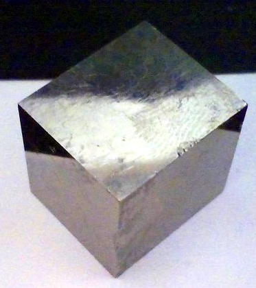 Pyrite cube