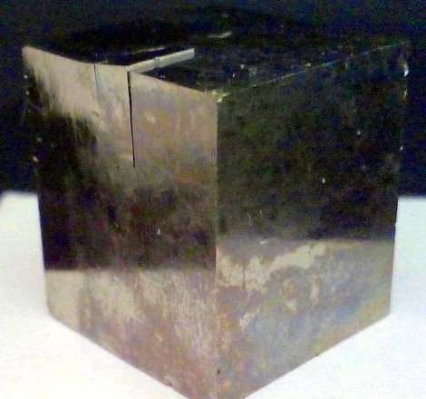 Pyrite cube