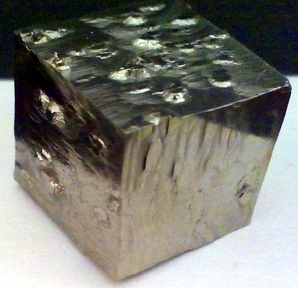 Pyrite cube