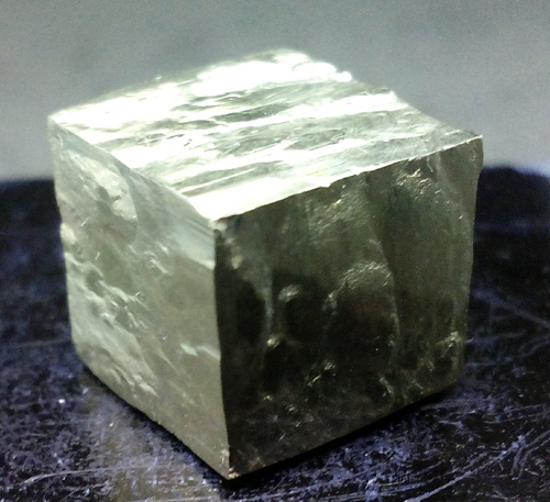 Pyrite cube
